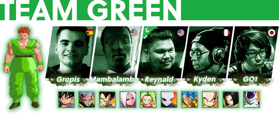 TEAM GREEN