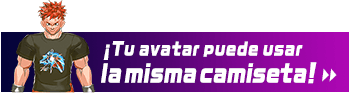 ¡Tu avatar puede usar la misma camiseta!