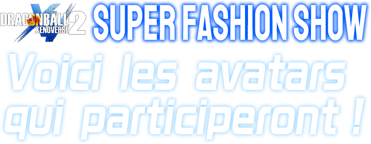 Voici les avatars qui participeront !